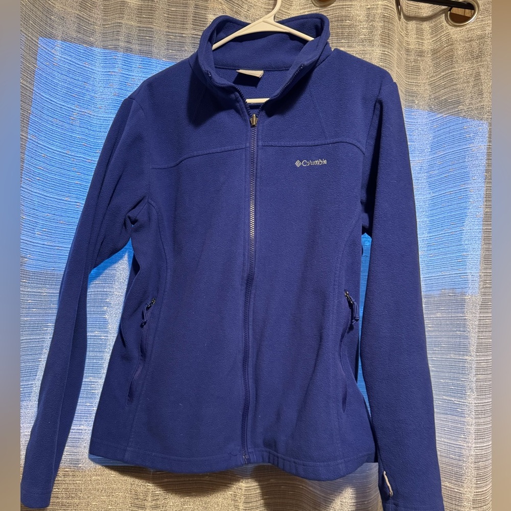 Columbia Royal Blue Fleece Outerwear